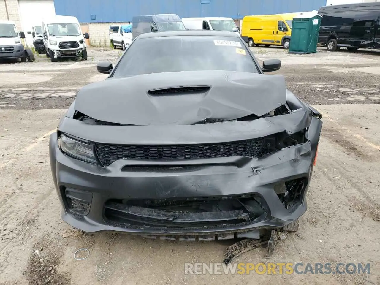 5 Photograph of a damaged car 2C3CDXGJ1KH604359 DODGE CHARGER 2019