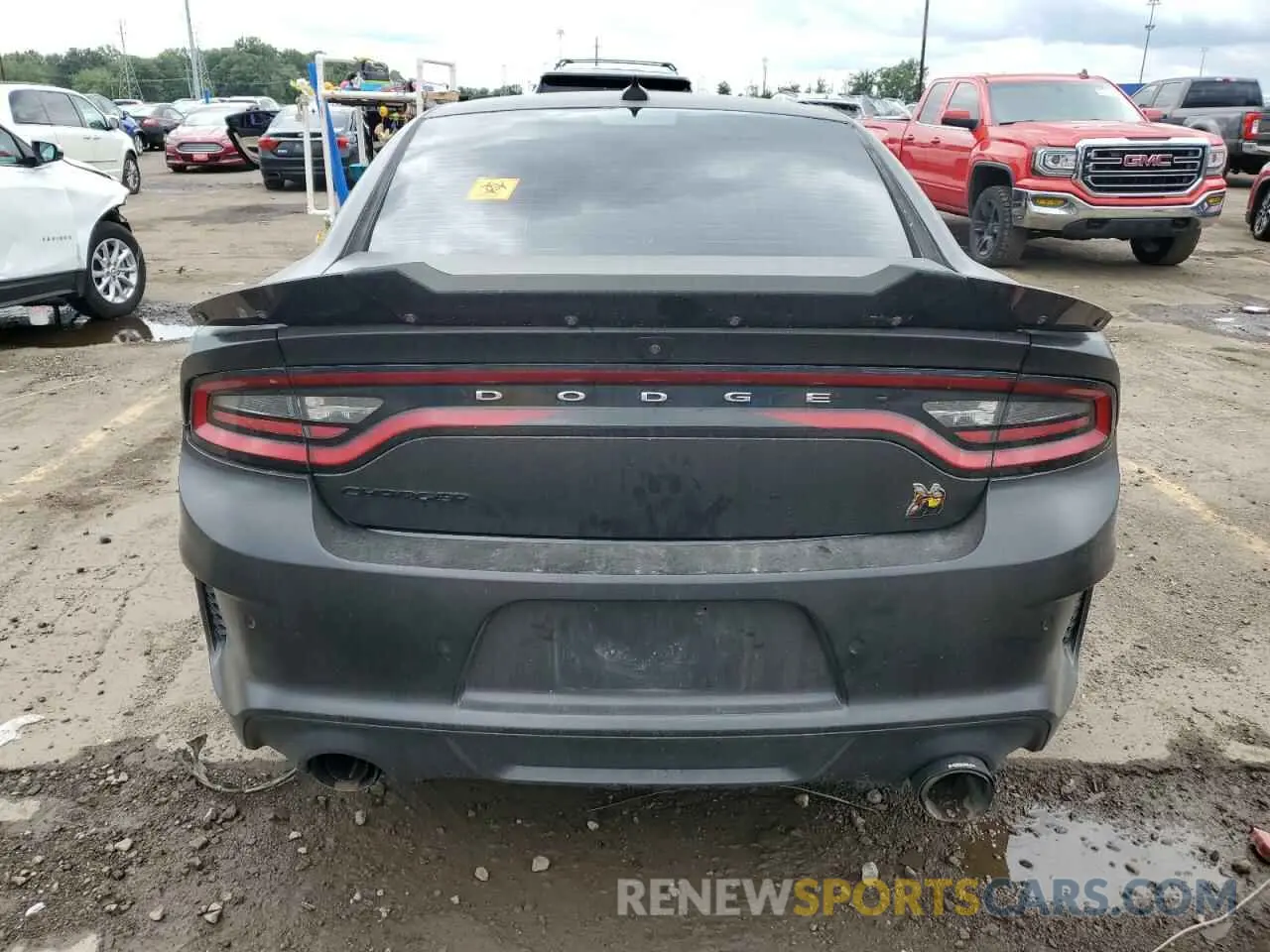 6 Photograph of a damaged car 2C3CDXGJ1KH604359 DODGE CHARGER 2019