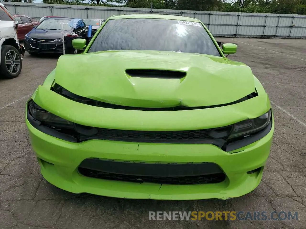 5 Фотография поврежденного автомобиля 2C3CDXGJ1KH622134 DODGE CHARGER 2019