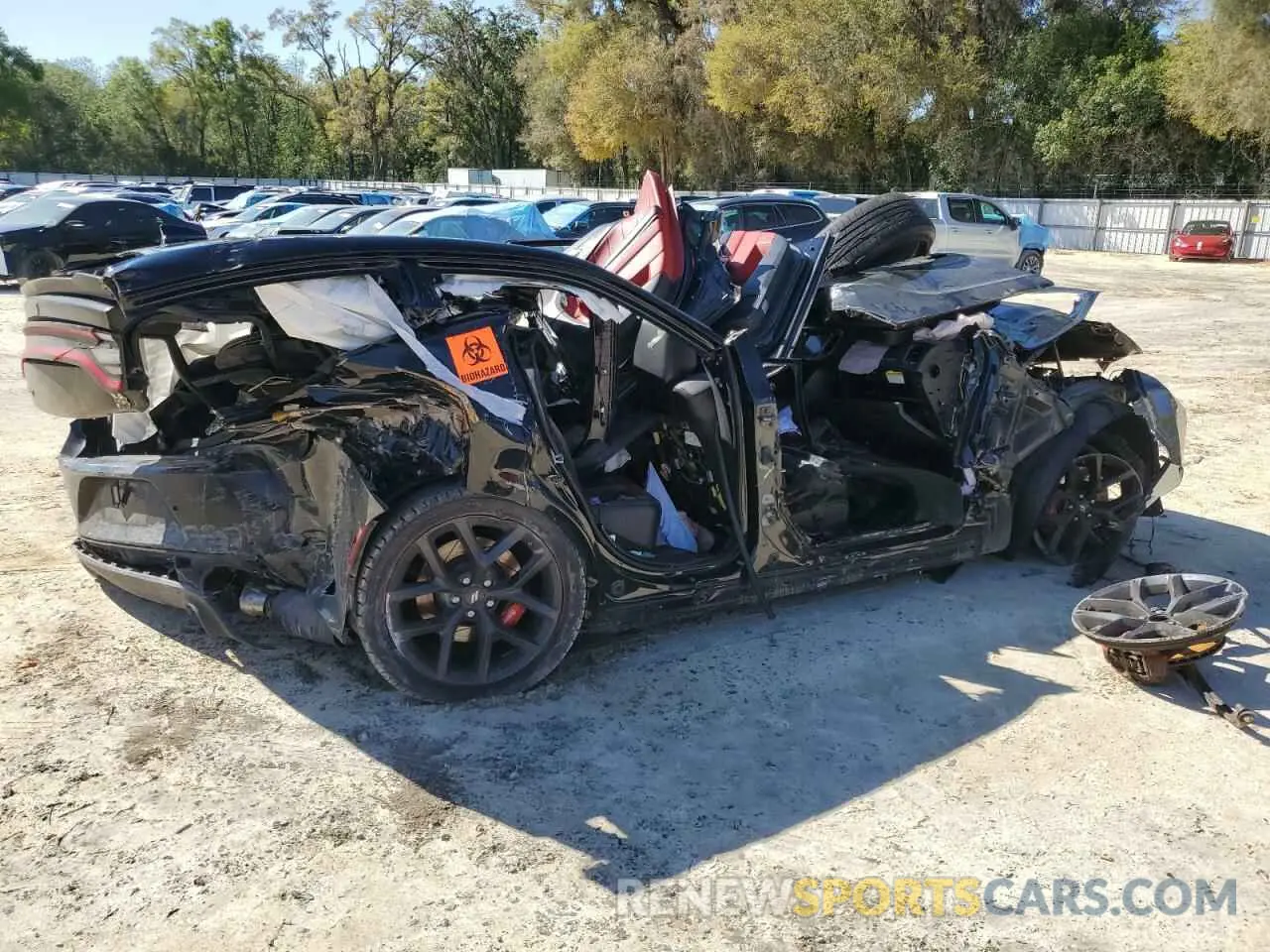 3 Photograph of a damaged car 2C3CDXGJ1KH735923 DODGE CHARGER 2019