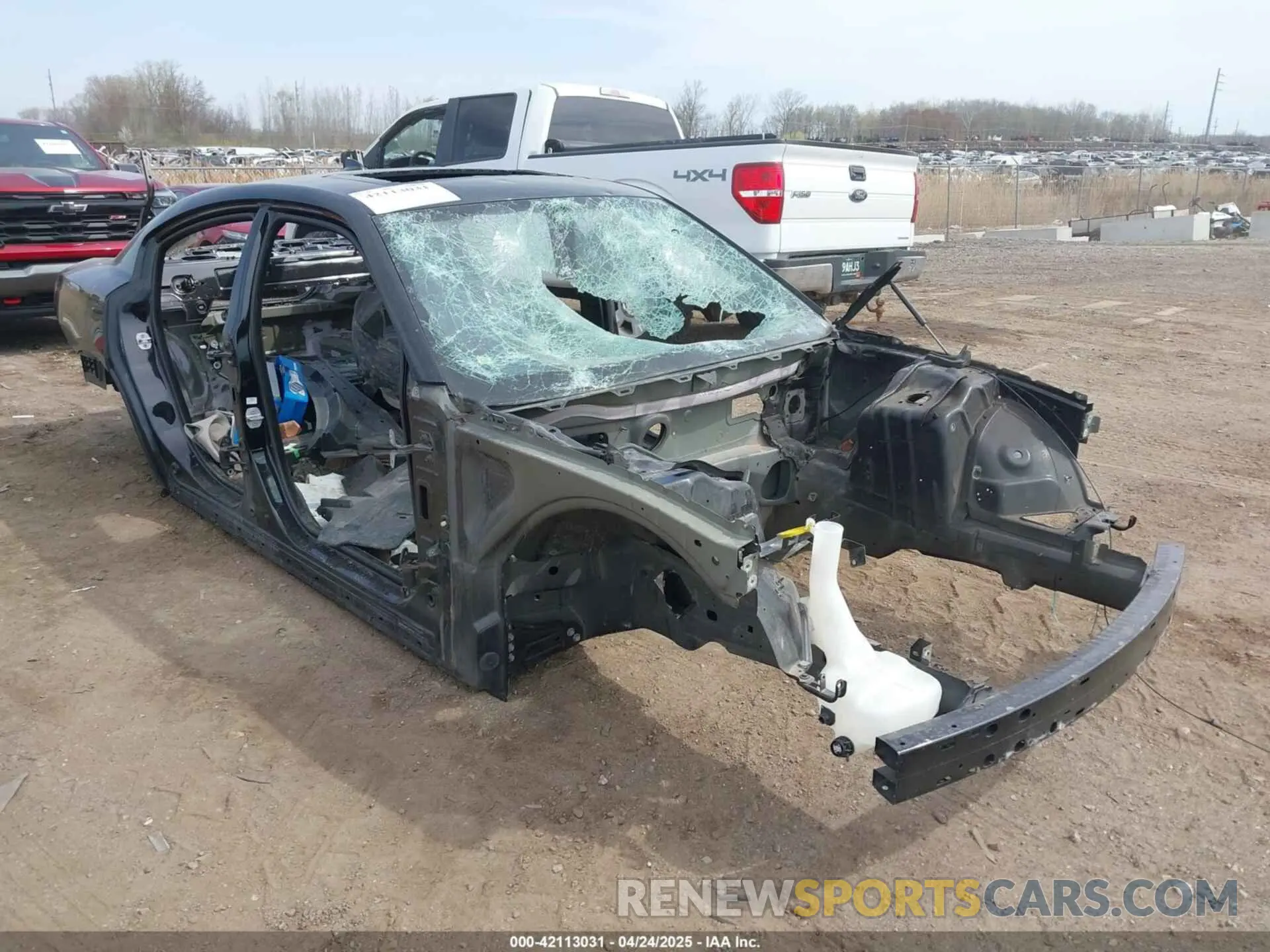 1 Photograph of a damaged car 2C3CDXGJ2KH626953 DODGE CHARGER 2019