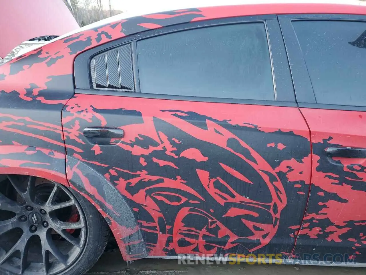10 Photograph of a damaged car 2C3CDXGJ2KH647009 DODGE CHARGER 2019