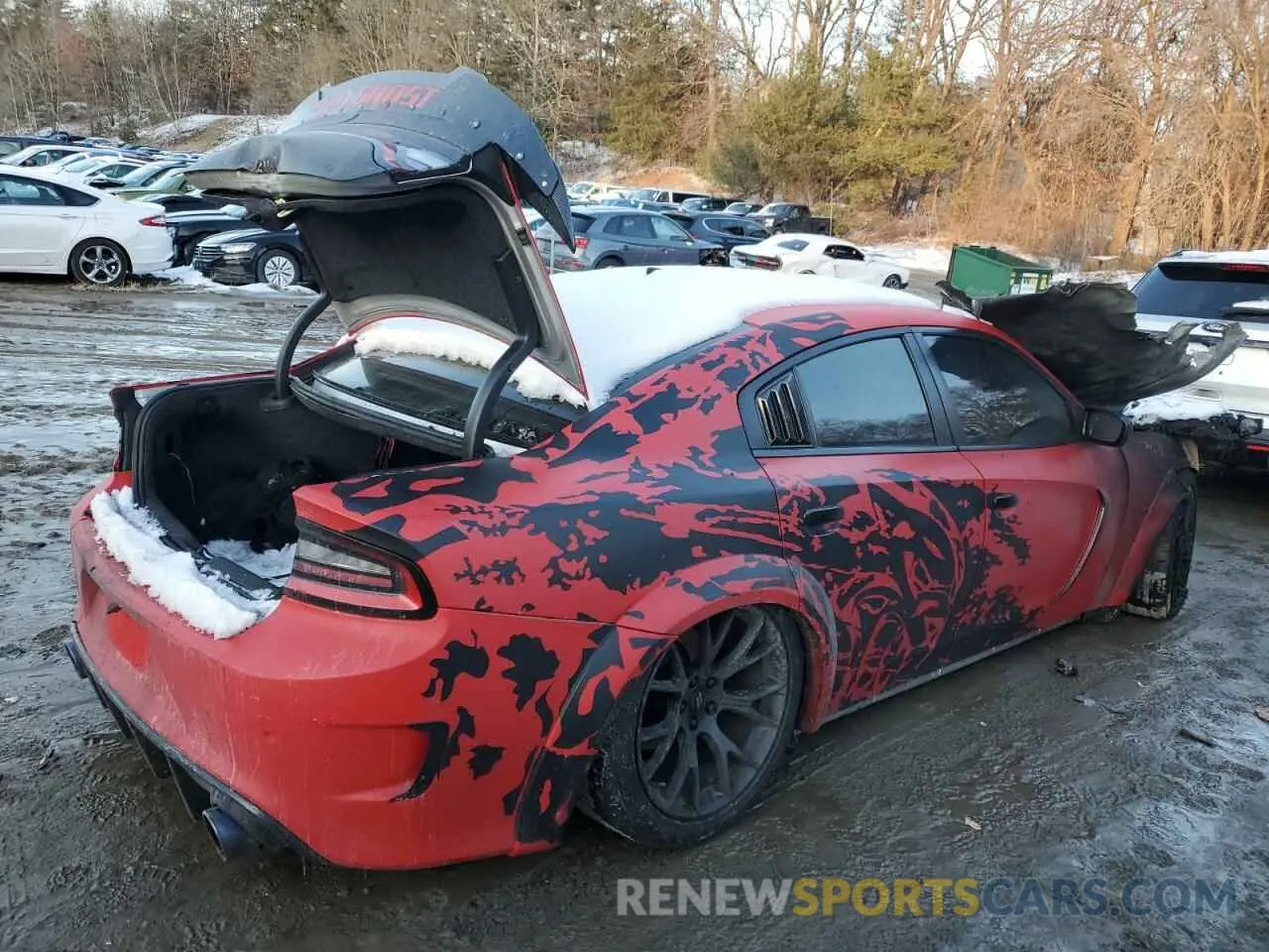 3 Photograph of a damaged car 2C3CDXGJ2KH647009 DODGE CHARGER 2019