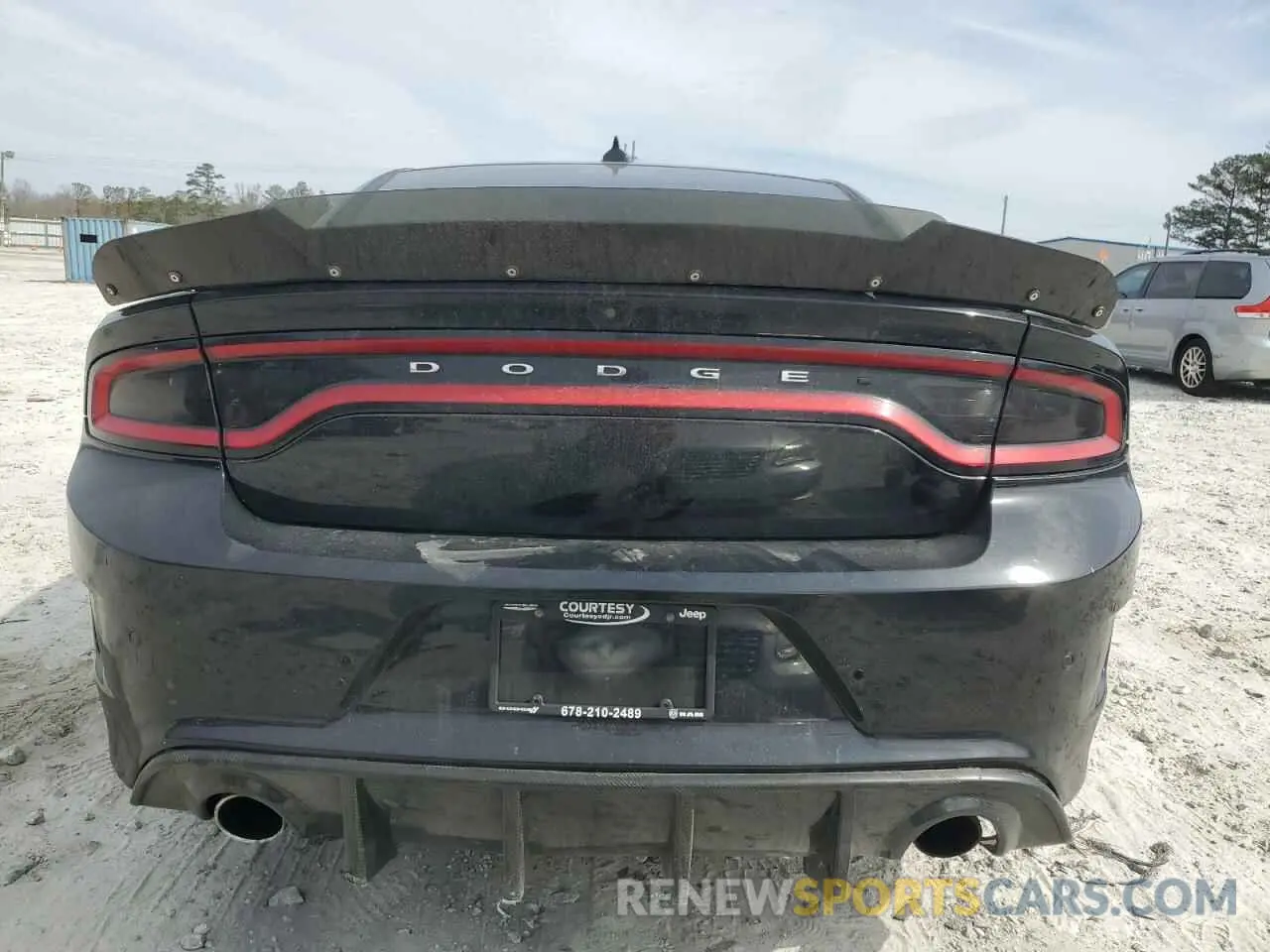6 Photograph of a damaged car 2C3CDXGJ2KH740130 DODGE CHARGER 2019