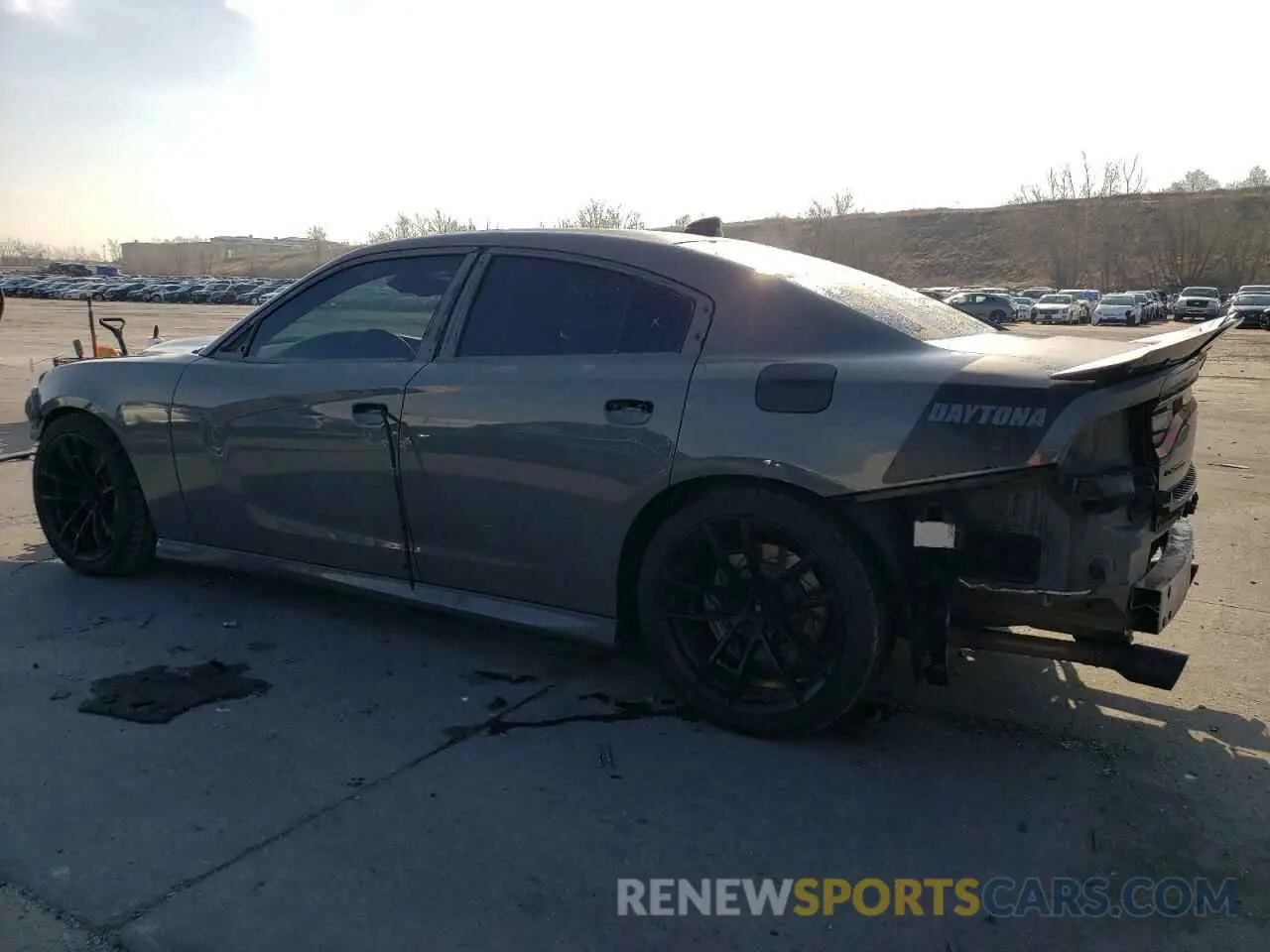 2 Photograph of a damaged car 2C3CDXGJ3KH568402 DODGE CHARGER 2019