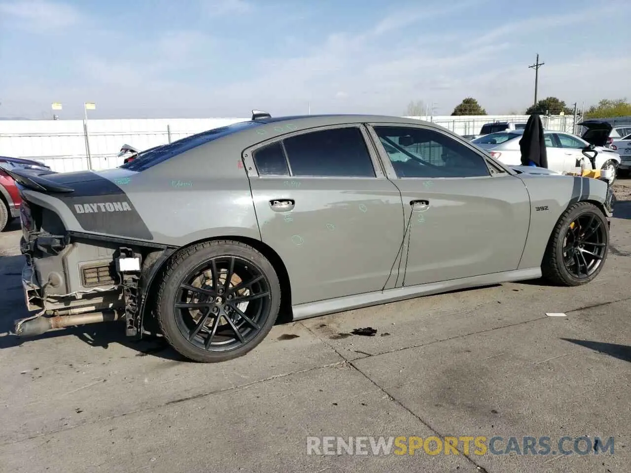 3 Photograph of a damaged car 2C3CDXGJ3KH568402 DODGE CHARGER 2019