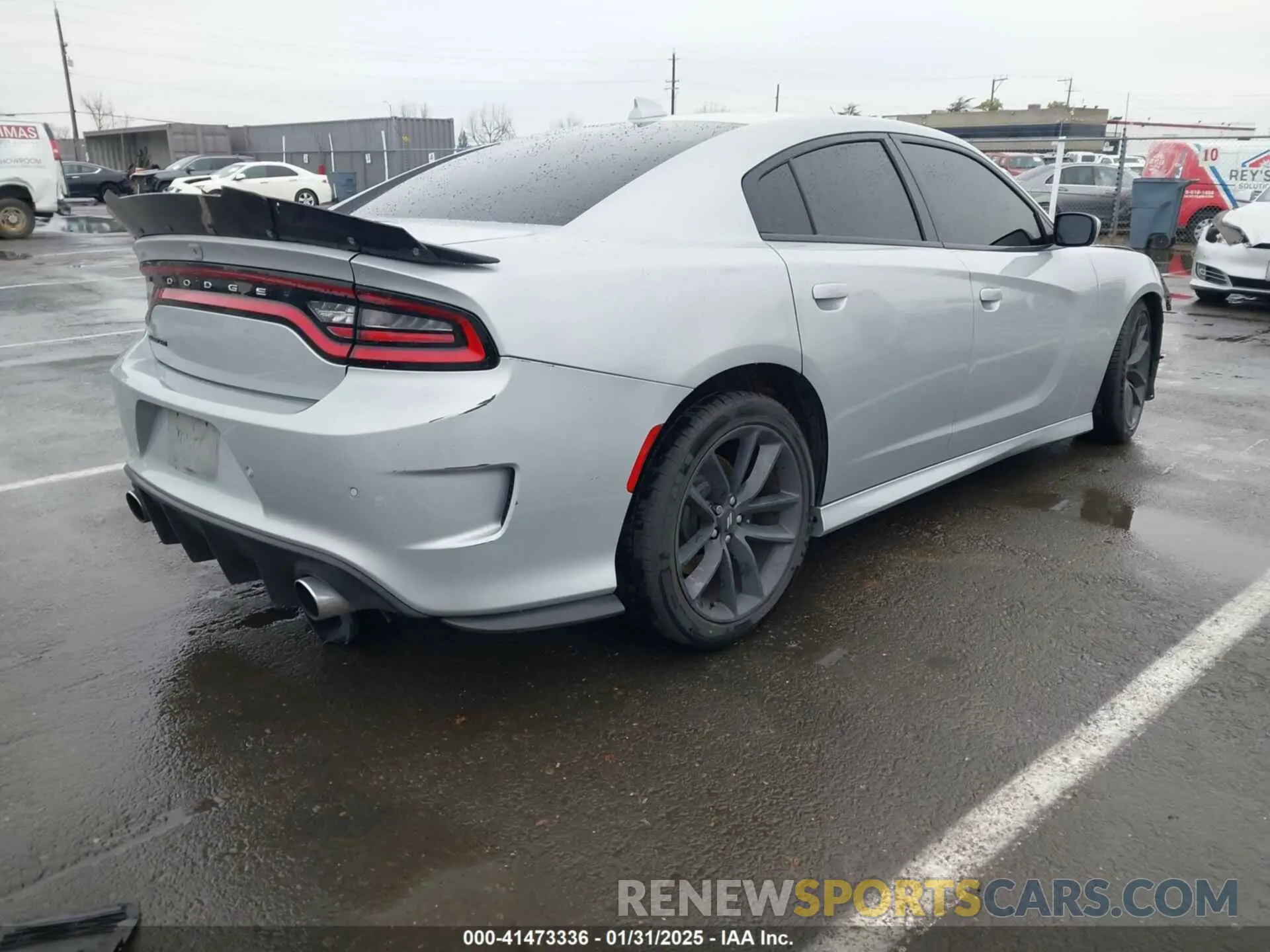 4 Photograph of a damaged car 2C3CDXGJ3KH688989 DODGE CHARGER 2019