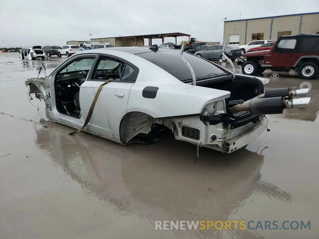 2 Photograph of a damaged car 2C3CDXGJ4KH562379 DODGE CHARGER 2019