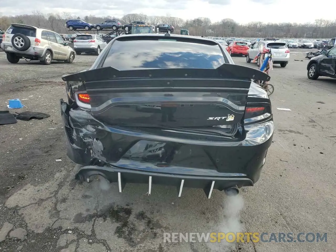 6 Фотография поврежденного автомобиля 2C3CDXGJ4KH614755 DODGE CHARGER 2019