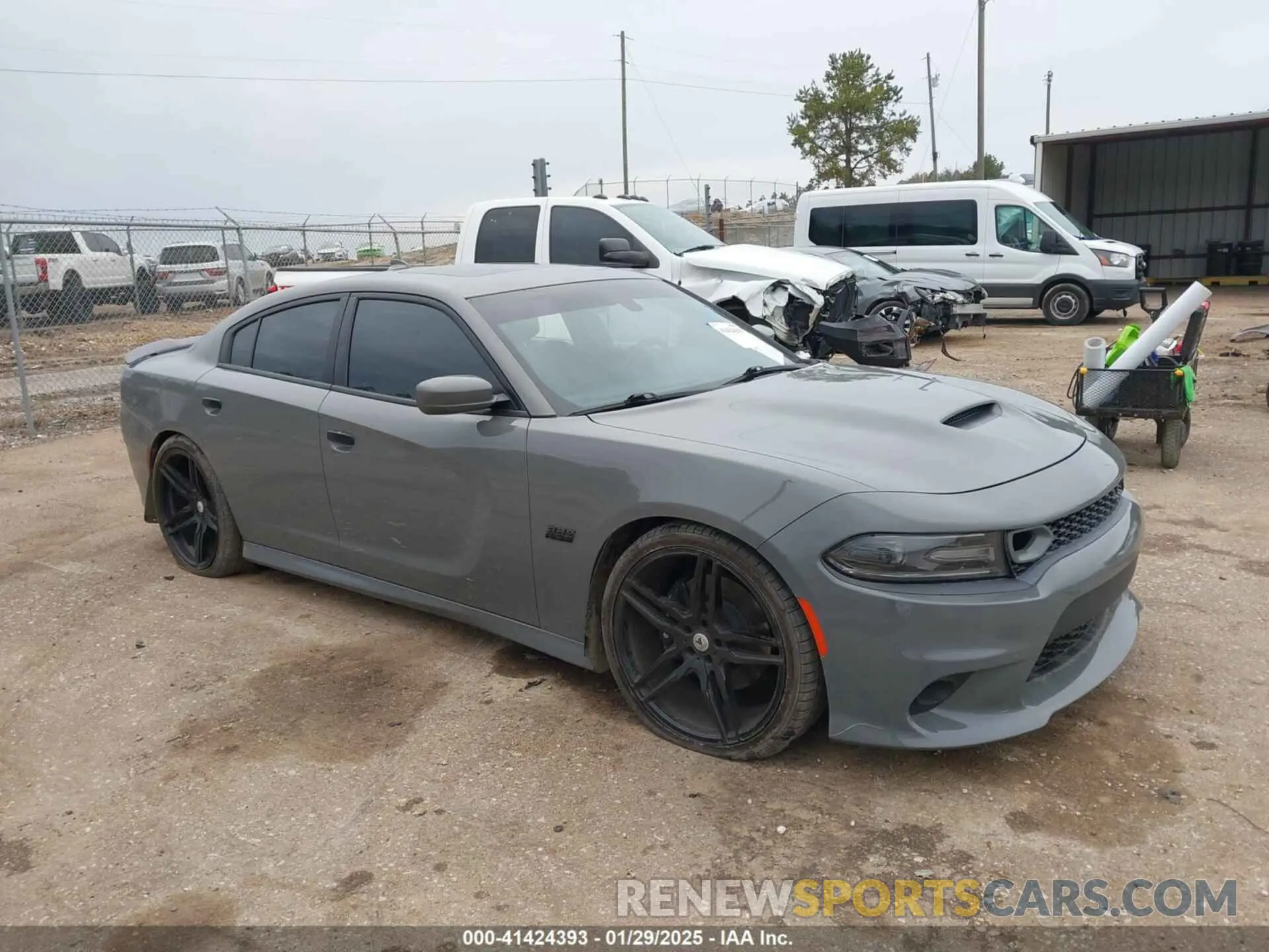 1 Photograph of a damaged car 2C3CDXGJ4KH658769 DODGE CHARGER 2019