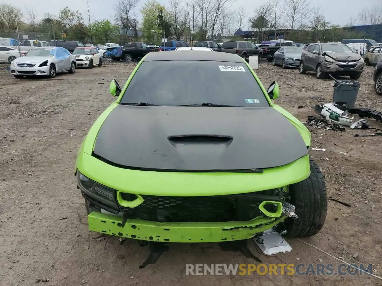 5 Photograph of a damaged car 2C3CDXGJ4KH662773 DODGE CHARGER 2019
