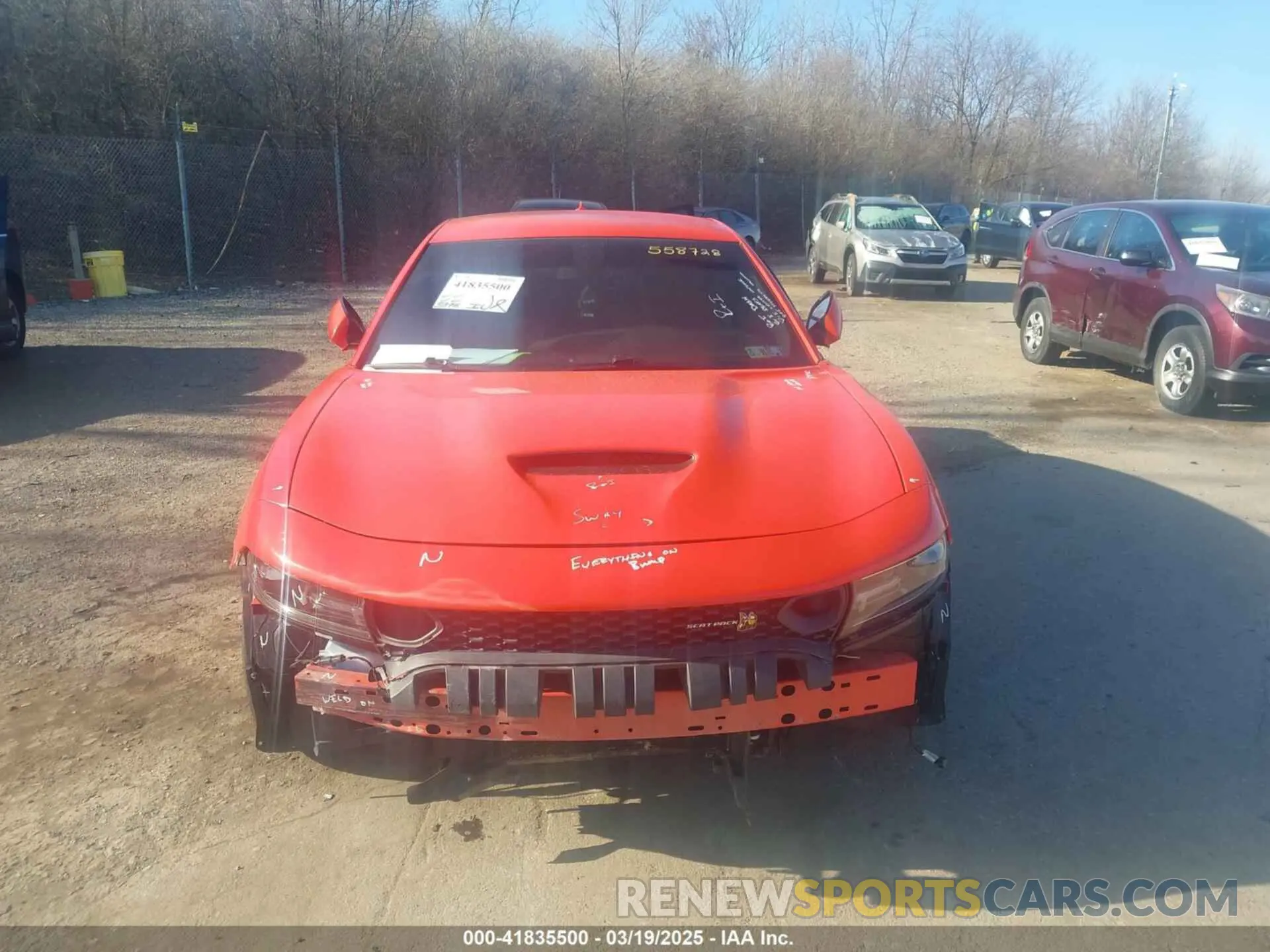 12 Photograph of a damaged car 2C3CDXGJ5KH558728 DODGE CHARGER 2019