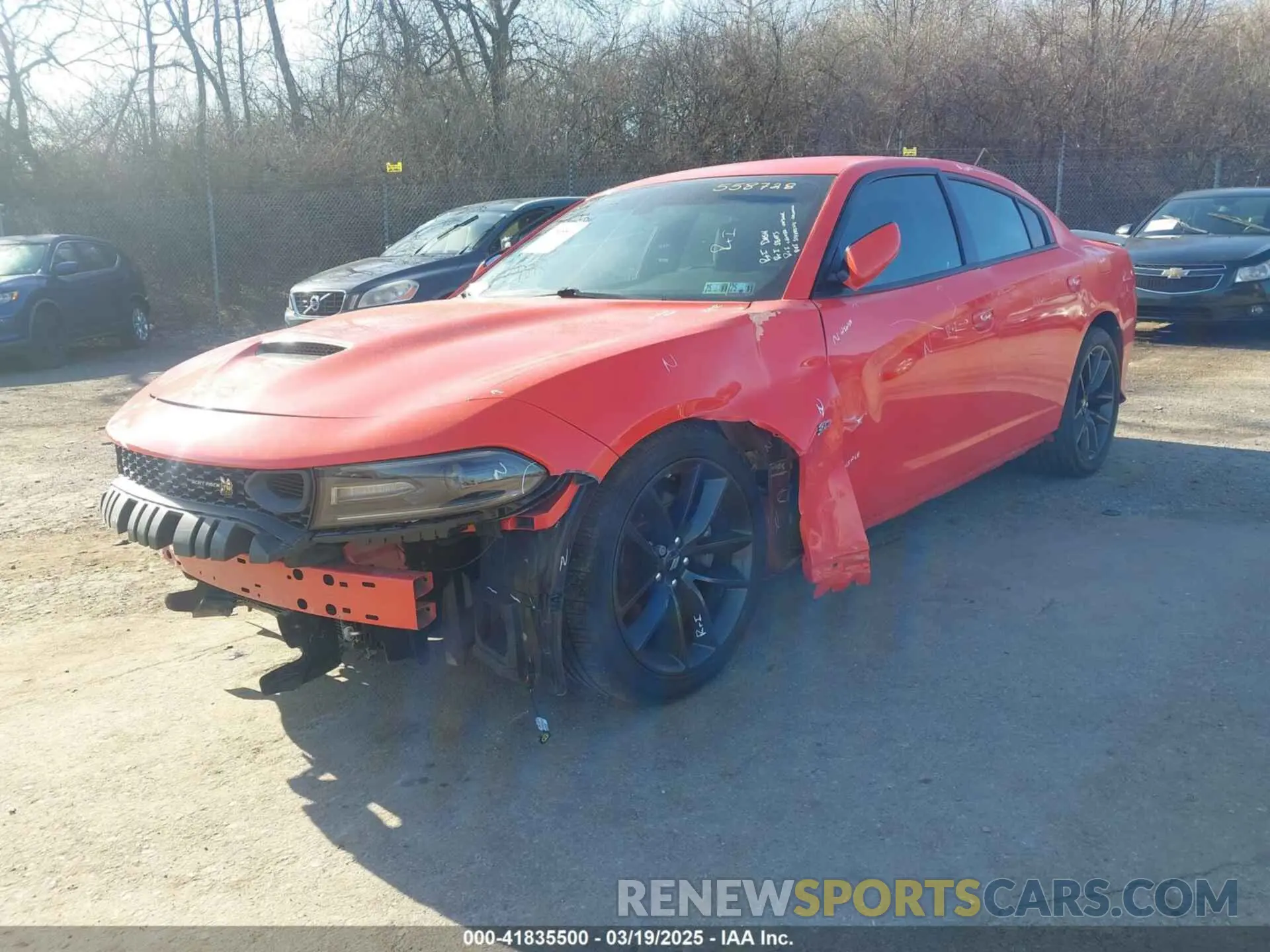 6 Photograph of a damaged car 2C3CDXGJ5KH558728 DODGE CHARGER 2019