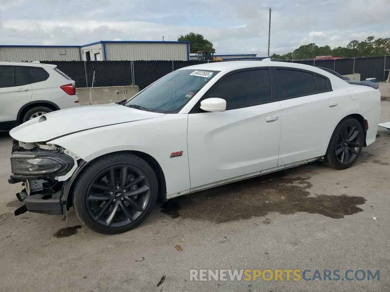 1 Photograph of a damaged car 2C3CDXGJ5KH611332 DODGE CHARGER 2019