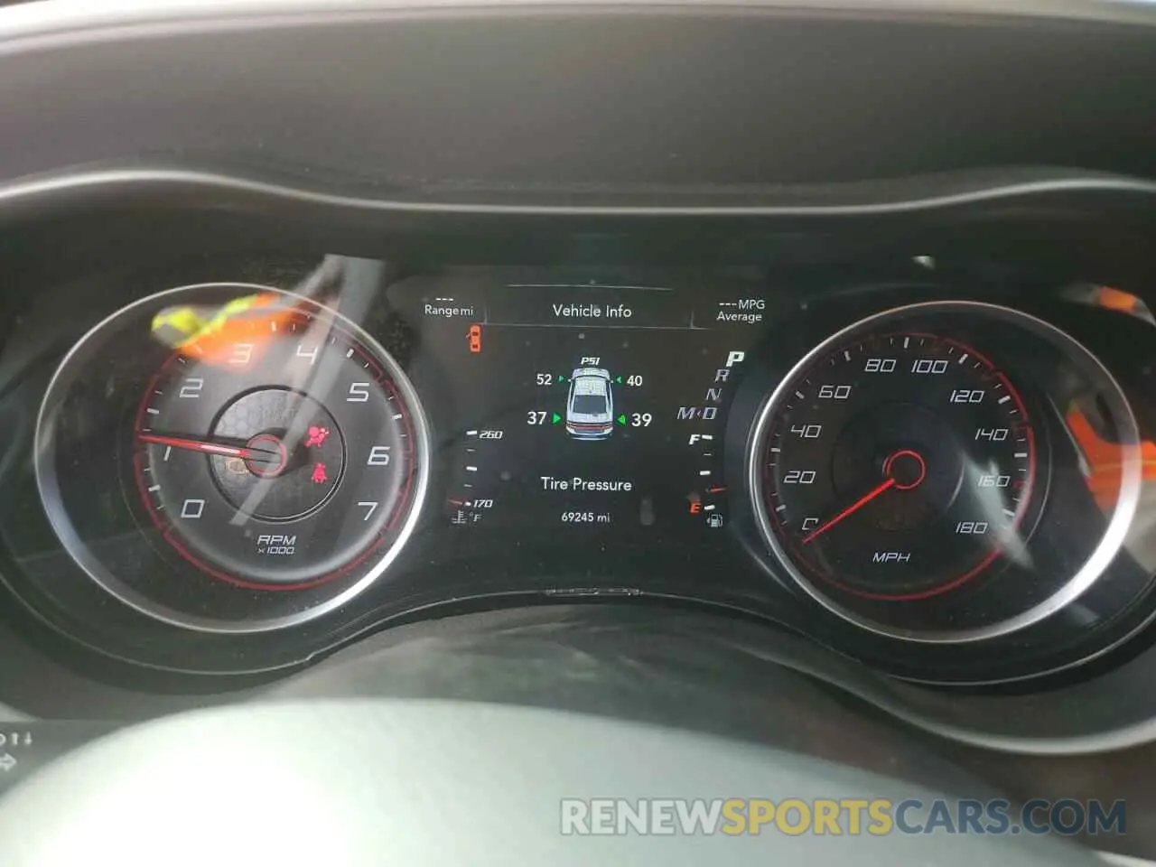 9 Фотография поврежденного автомобиля 2C3CDXGJ5KH647005 DODGE CHARGER 2019