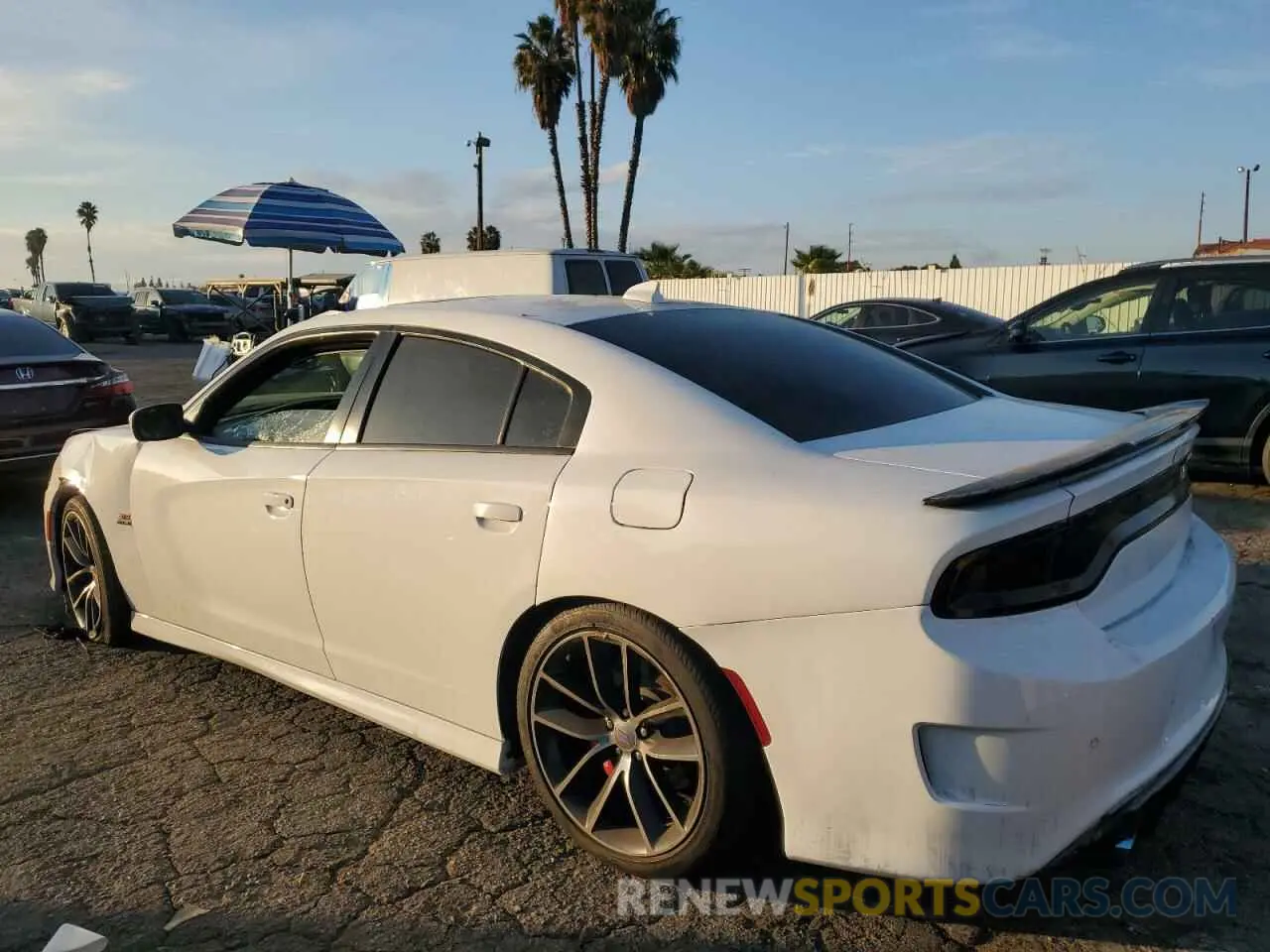 2 Фотография поврежденного автомобиля 2C3CDXGJ5KH647036 DODGE CHARGER 2019