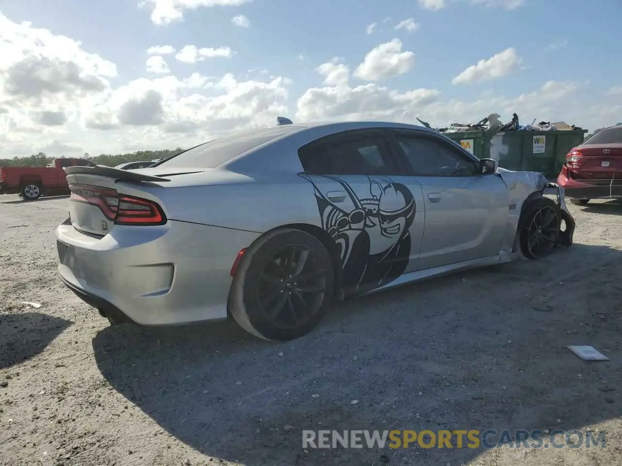 3 Фотография поврежденного автомобиля 2C3CDXGJ6KH589129 DODGE CHARGER 2019