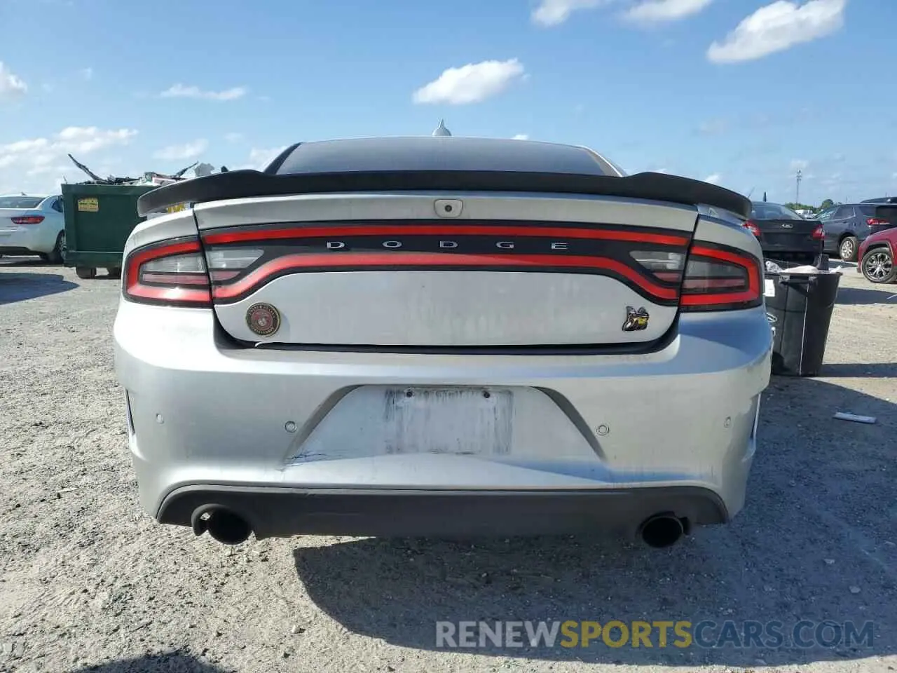 6 Фотография поврежденного автомобиля 2C3CDXGJ6KH589129 DODGE CHARGER 2019