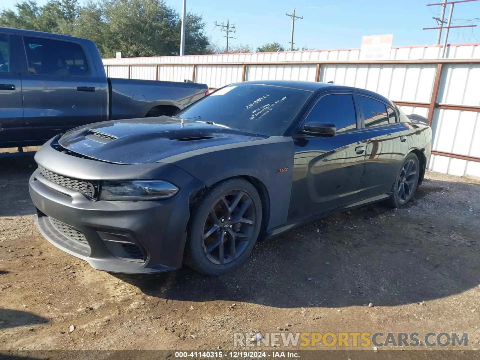 2 Photograph of a damaged car 2C3CDXGJ6KH688808 DODGE CHARGER 2019