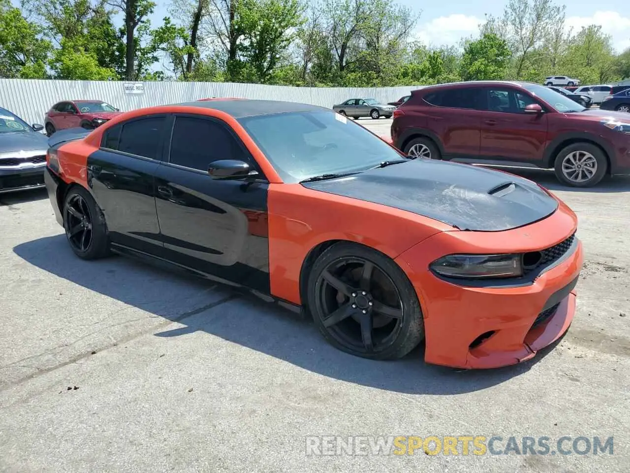 4 Photograph of a damaged car 2C3CDXGJ7KH530929 DODGE CHARGER 2019