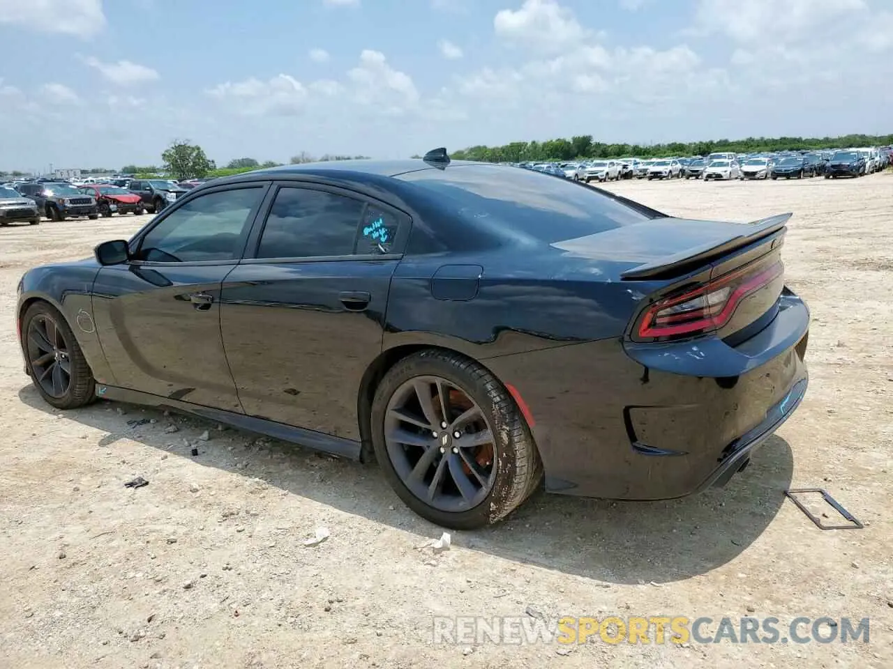 2 Photograph of a damaged car 2C3CDXGJ7KH535323 DODGE CHARGER 2019