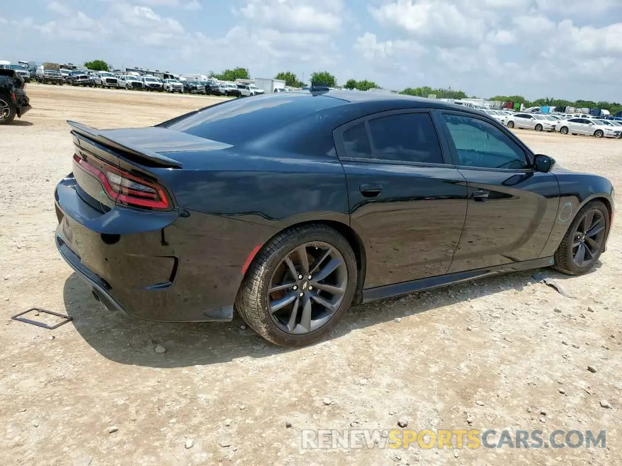 3 Photograph of a damaged car 2C3CDXGJ7KH535323 DODGE CHARGER 2019