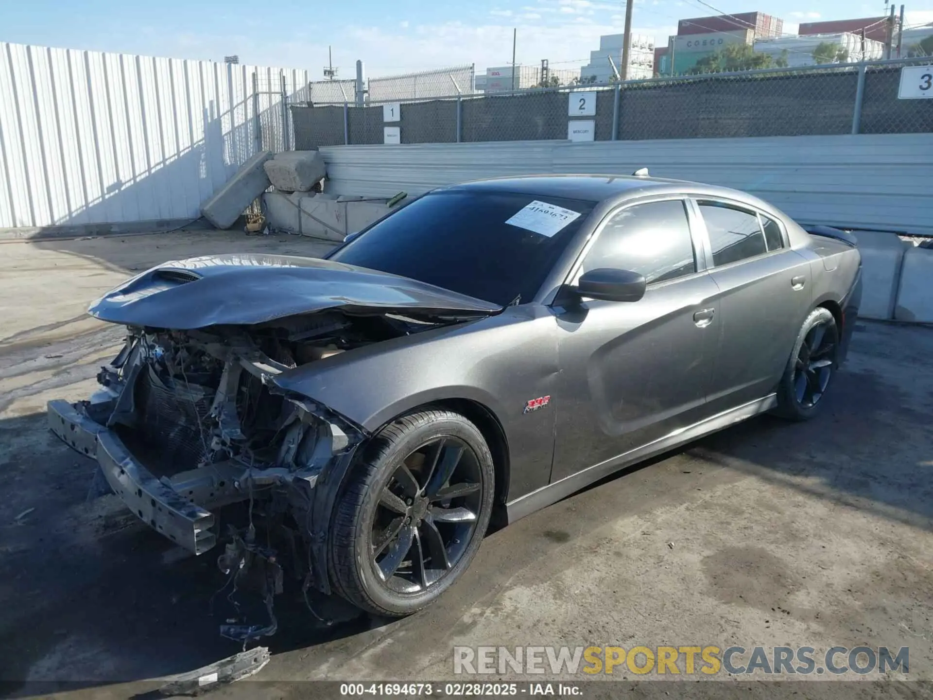 2 Photograph of a damaged car 2C3CDXGJ7KH588717 DODGE CHARGER 2019