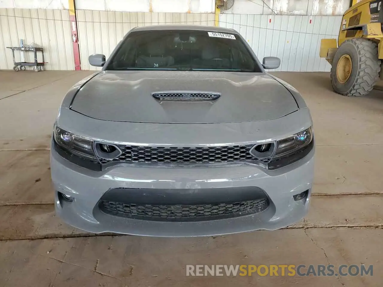 5 Photograph of a damaged car 2C3CDXGJ7KH697114 DODGE CHARGER 2019