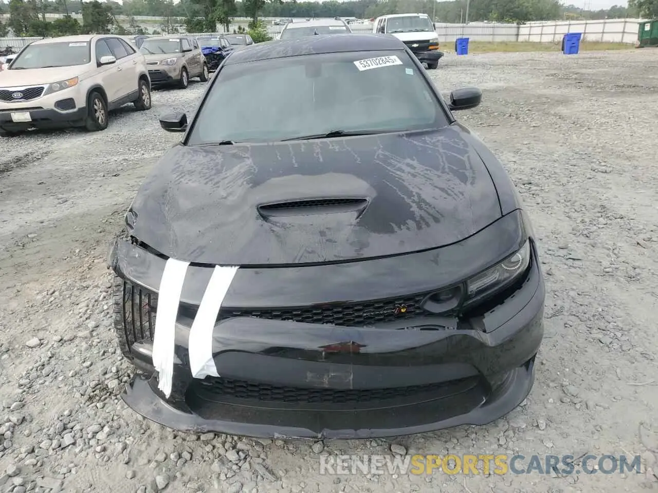 5 Photograph of a damaged car 2C3CDXGJ7KH697176 DODGE CHARGER 2019