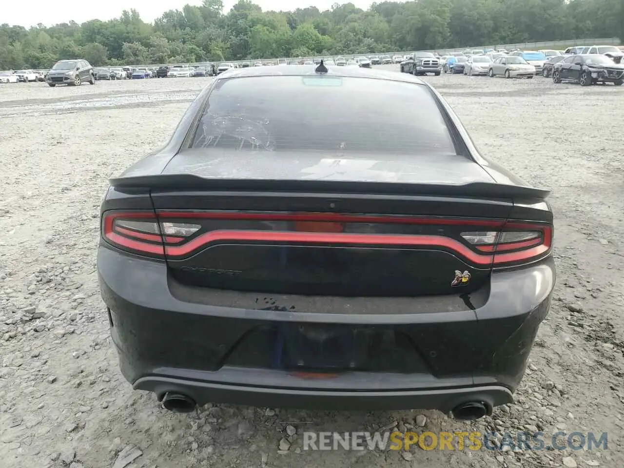 6 Photograph of a damaged car 2C3CDXGJ7KH697176 DODGE CHARGER 2019