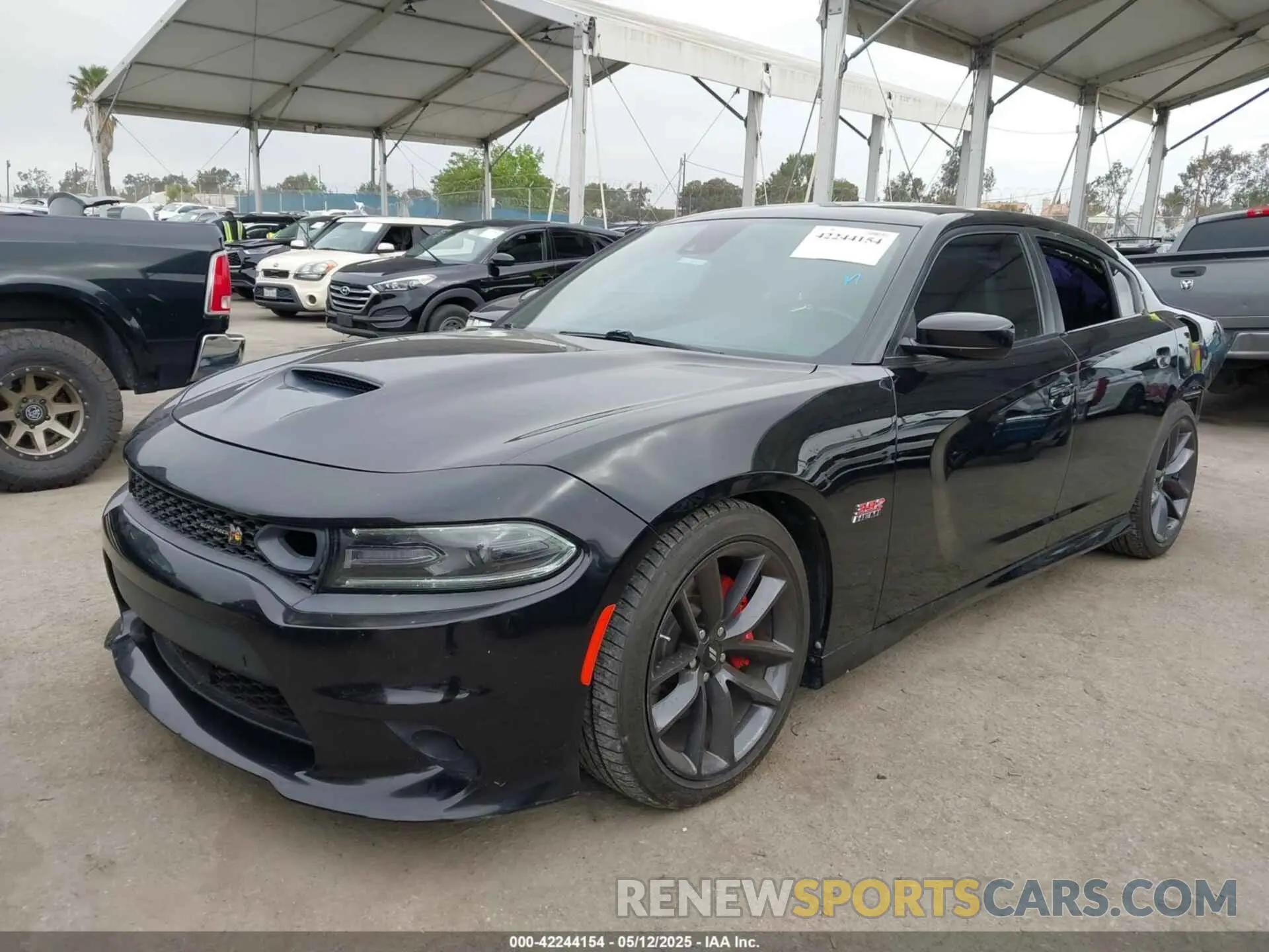 2 Фотография поврежденного автомобиля 2C3CDXGJ7KH717796 DODGE CHARGER 2019