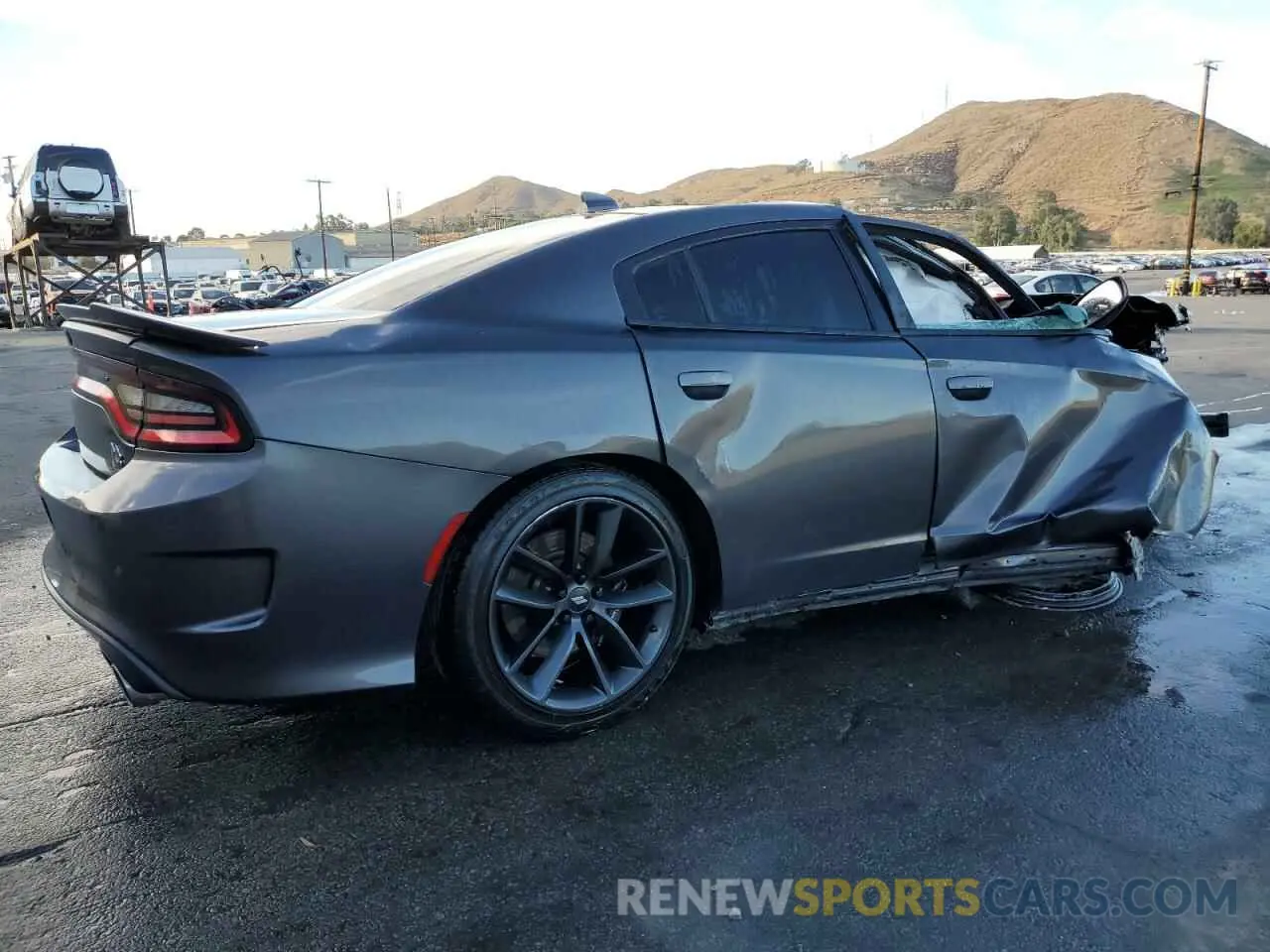 3 Photograph of a damaged car 2C3CDXGJ7KH756808 DODGE CHARGER 2019