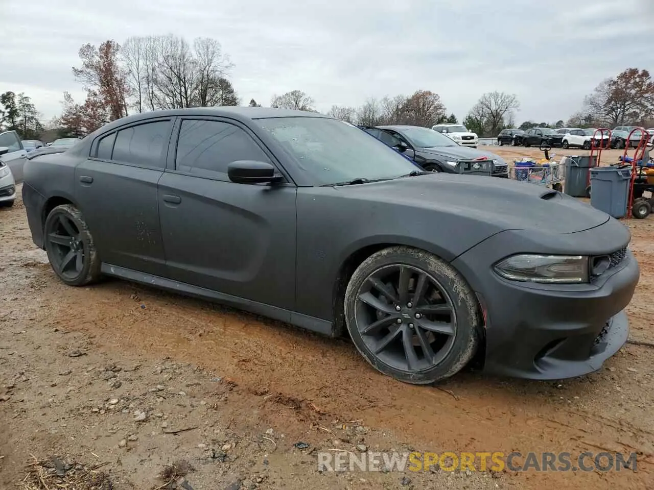 4 Photograph of a damaged car 2C3CDXGJ8KH638590 DODGE CHARGER 2019