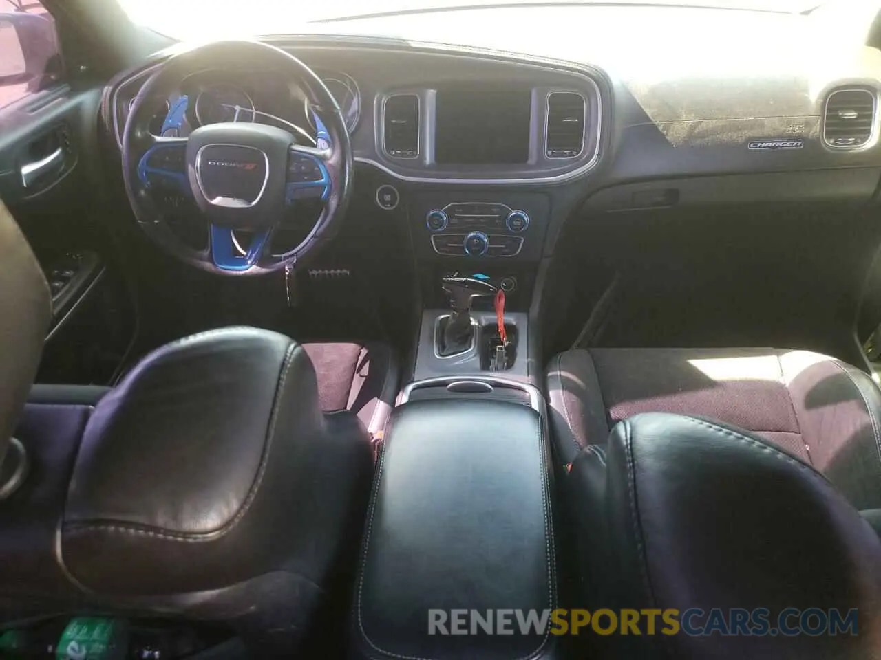 8 Фотография поврежденного автомобиля 2C3CDXGJ8KH689054 DODGE CHARGER 2019