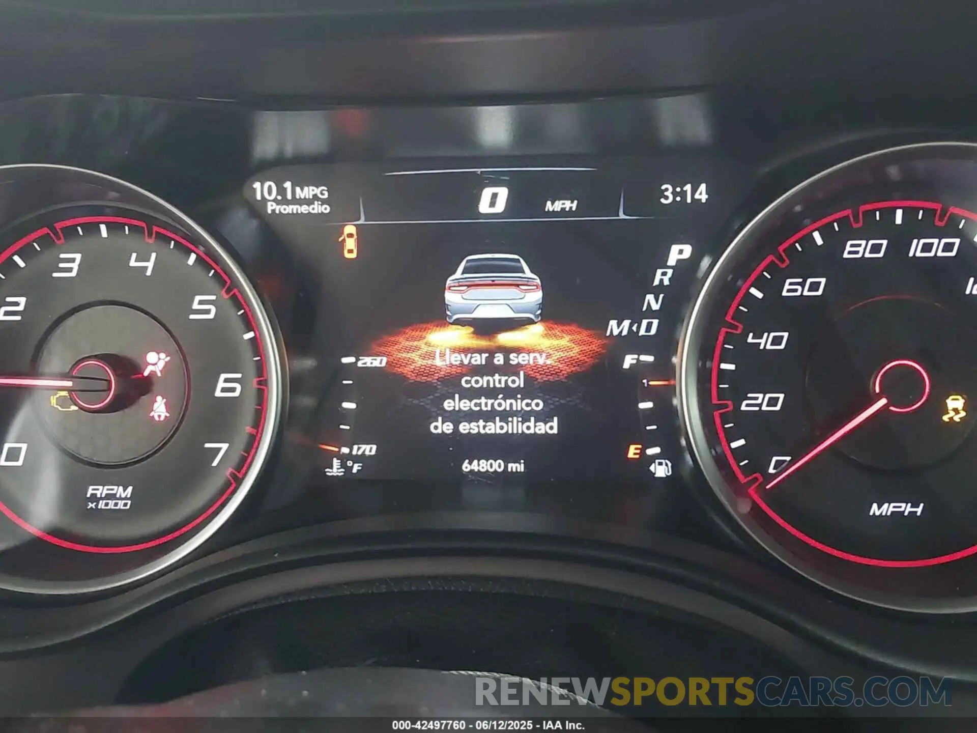 15 Photograph of a damaged car 2C3CDXGJ9KH644852 DODGE CHARGER 2019