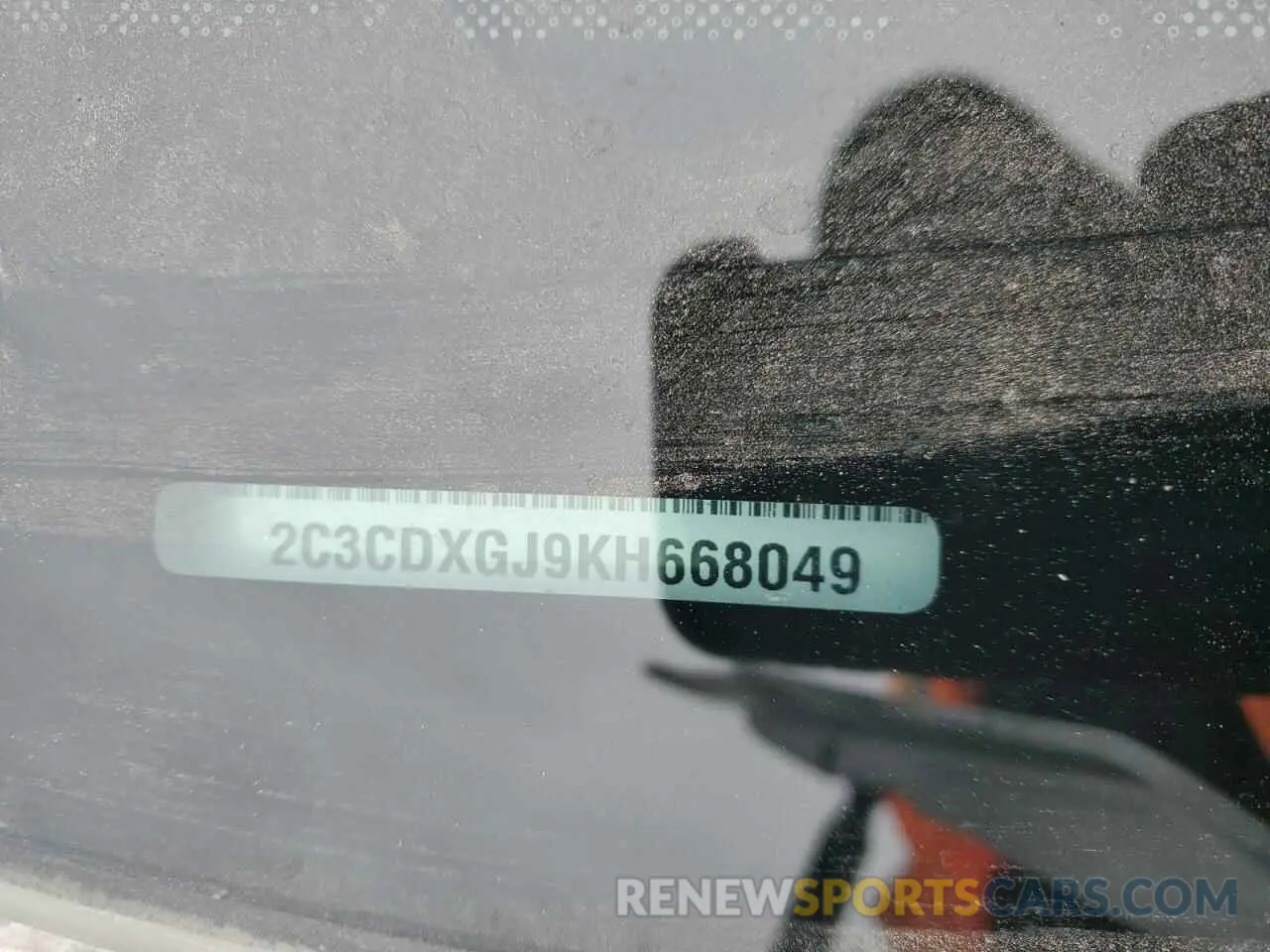 12 Photograph of a damaged car 2C3CDXGJ9KH668049 DODGE CHARGER 2019