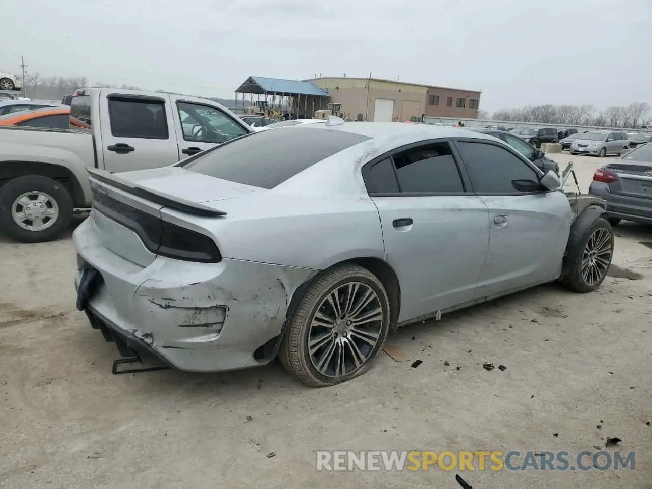 3 Photograph of a damaged car 2C3CDXGJ9KH668049 DODGE CHARGER 2019