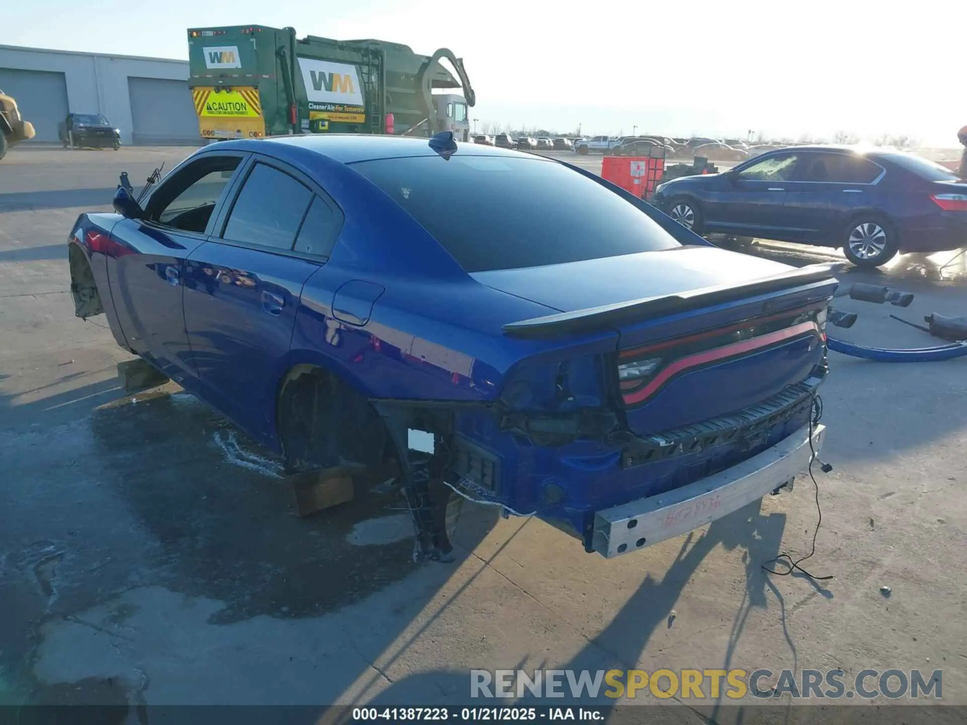 3 Photograph of a damaged car 2C3CDXGJ9KH736009 DODGE CHARGER 2019