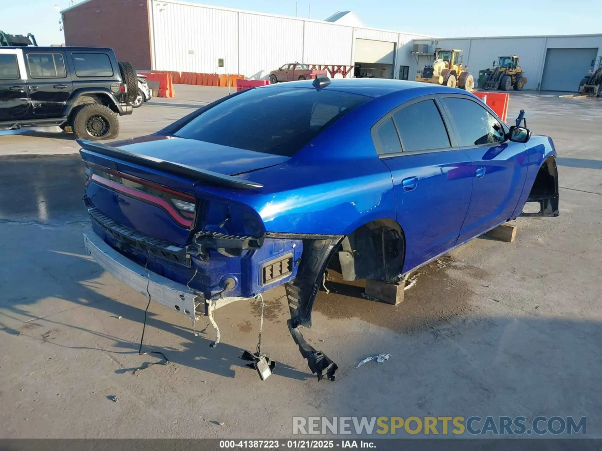 4 Photograph of a damaged car 2C3CDXGJ9KH736009 DODGE CHARGER 2019