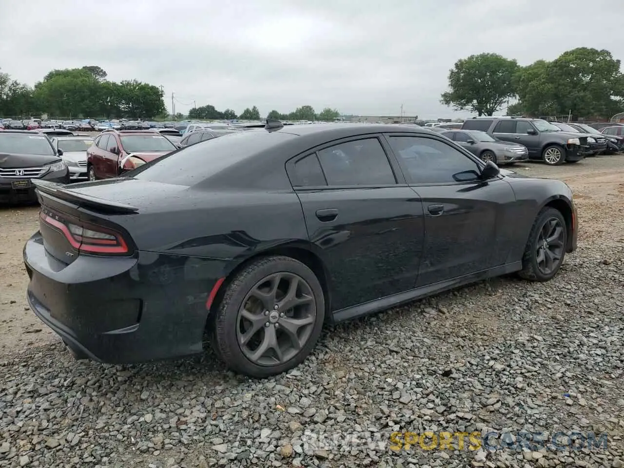 3 Photograph of a damaged car 2C3CDXHG0KH578761 DODGE CHARGER 2019