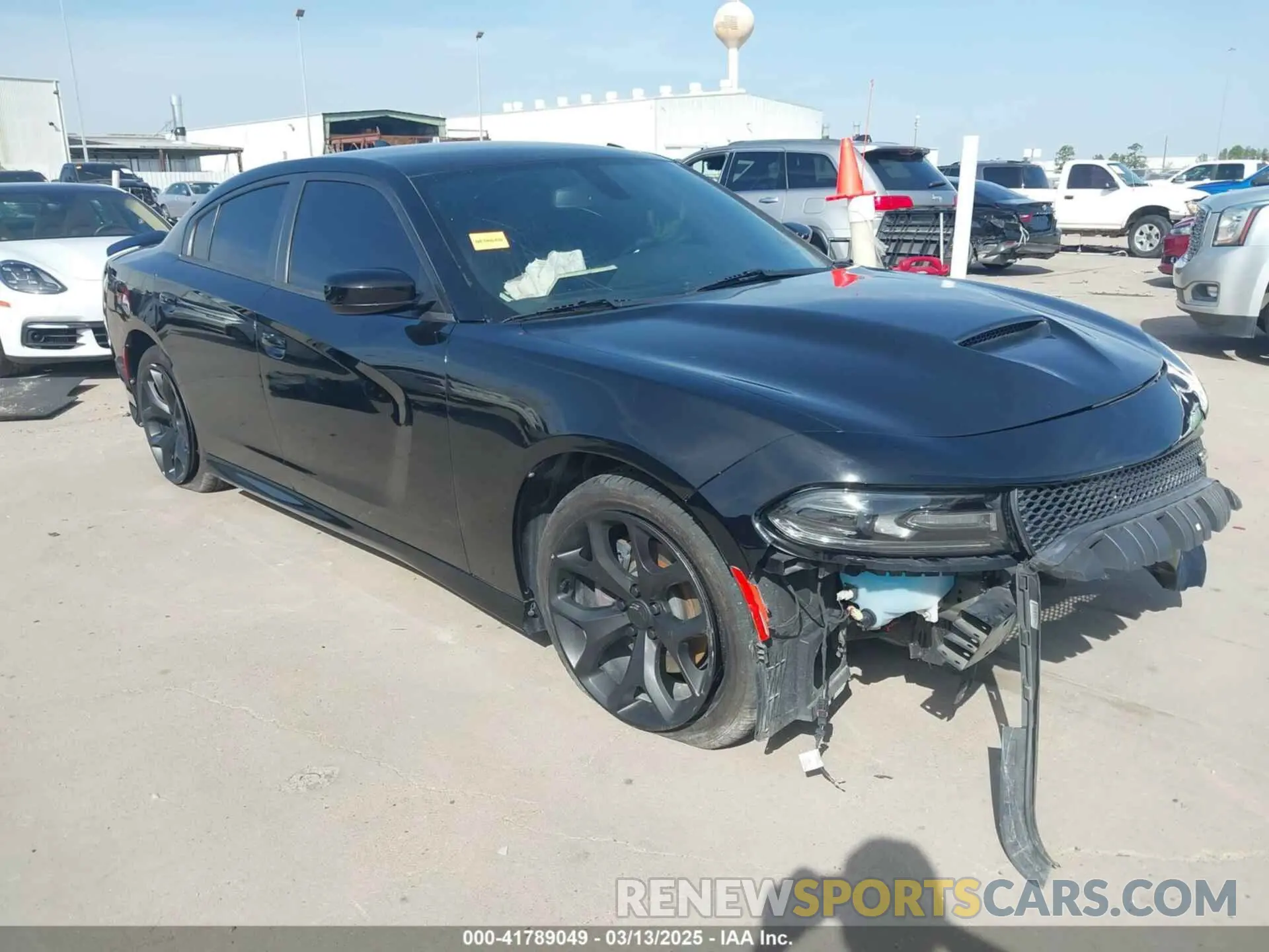 1 Фотография поврежденного автомобиля 2C3CDXHG0KH589064 DODGE CHARGER 2019