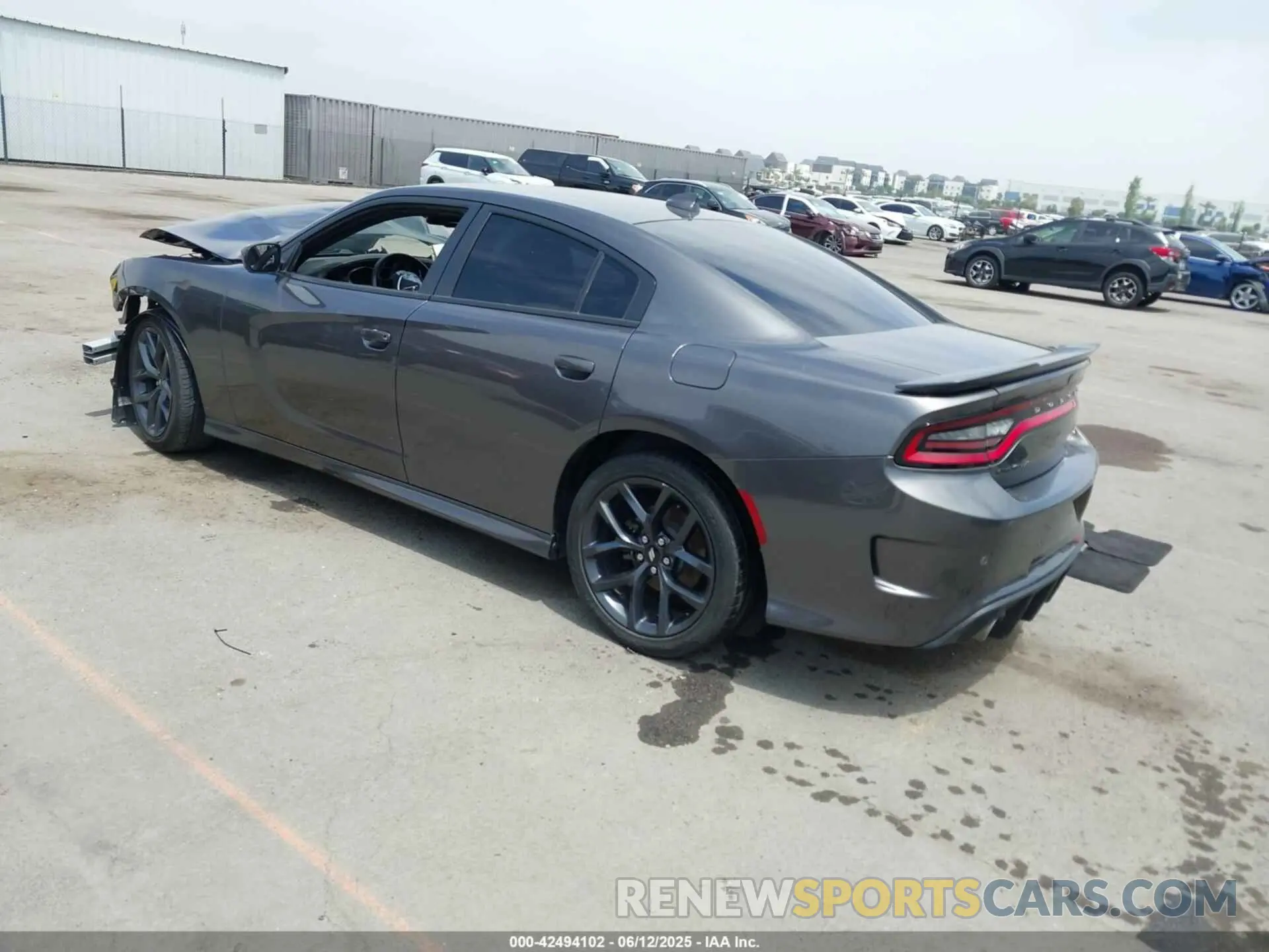 3 Photograph of a damaged car 2C3CDXHG1KH506970 DODGE CHARGER 2019