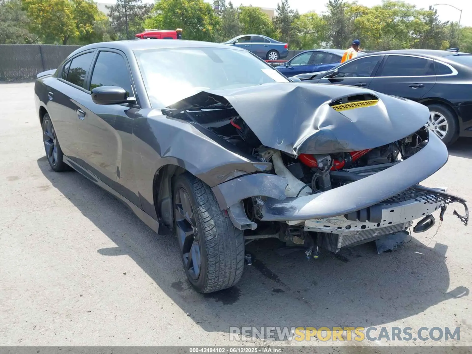 6 Photograph of a damaged car 2C3CDXHG1KH506970 DODGE CHARGER 2019