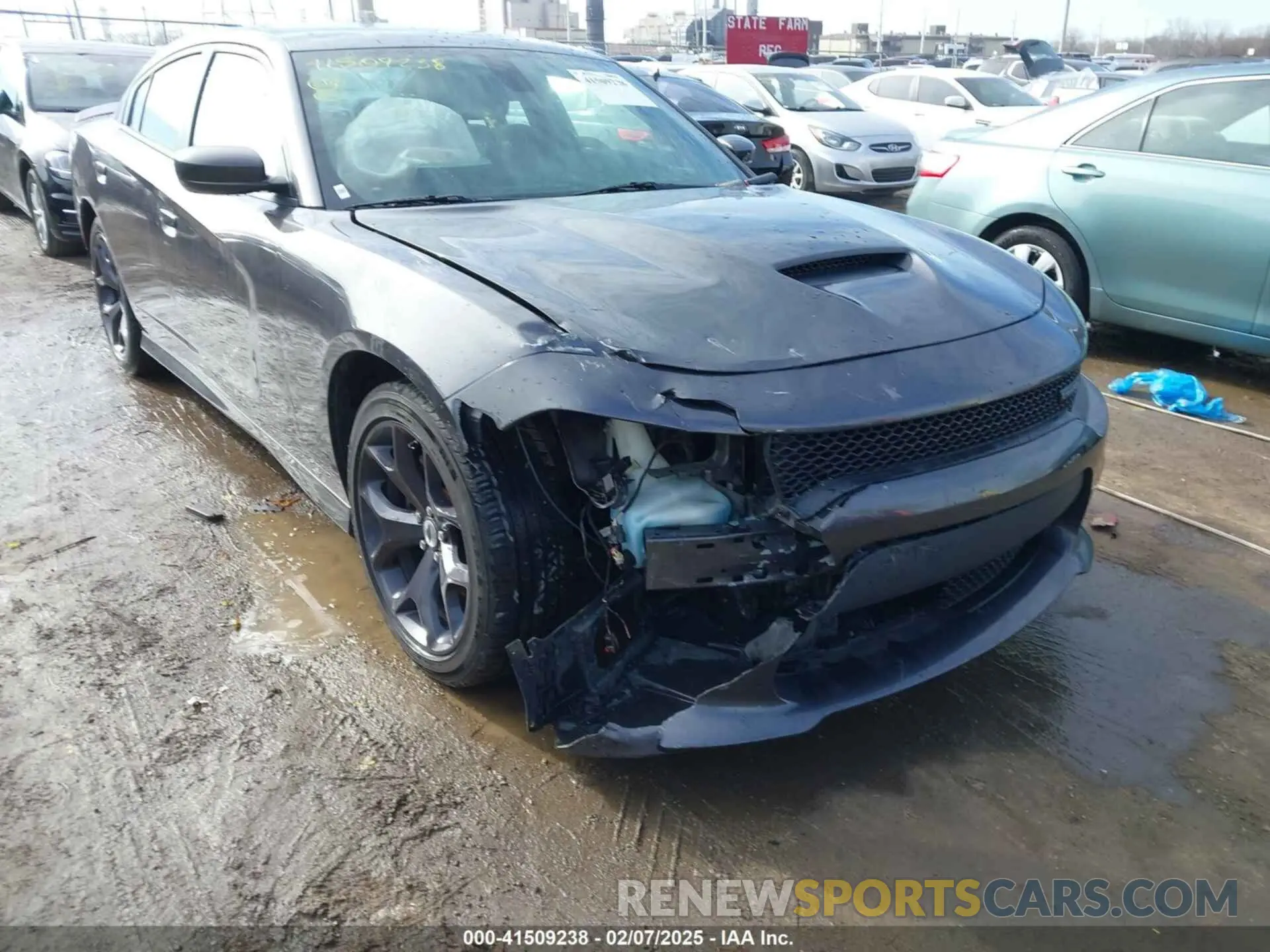 6 Фотография поврежденного автомобиля 2C3CDXHG1KH565596 DODGE CHARGER 2019