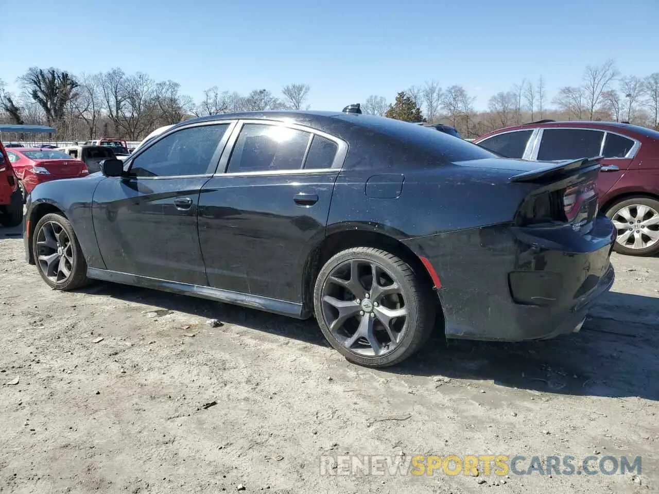 2 Photograph of a damaged car 2C3CDXHG1KH567672 DODGE CHARGER 2019