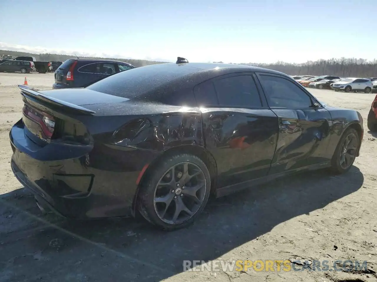 3 Photograph of a damaged car 2C3CDXHG1KH567672 DODGE CHARGER 2019