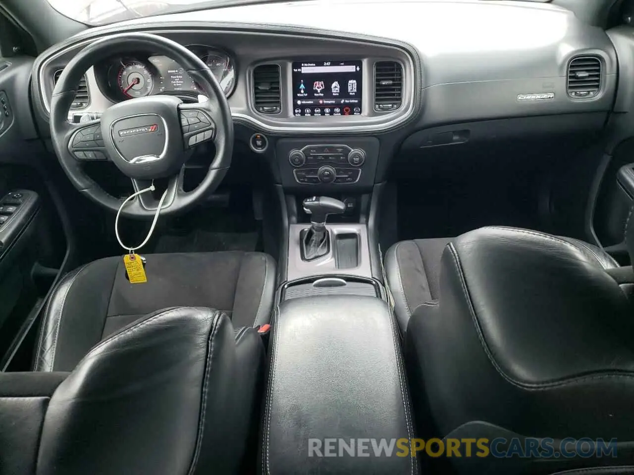 8 Фотография поврежденного автомобиля 2C3CDXHG1KH607393 DODGE CHARGER 2019