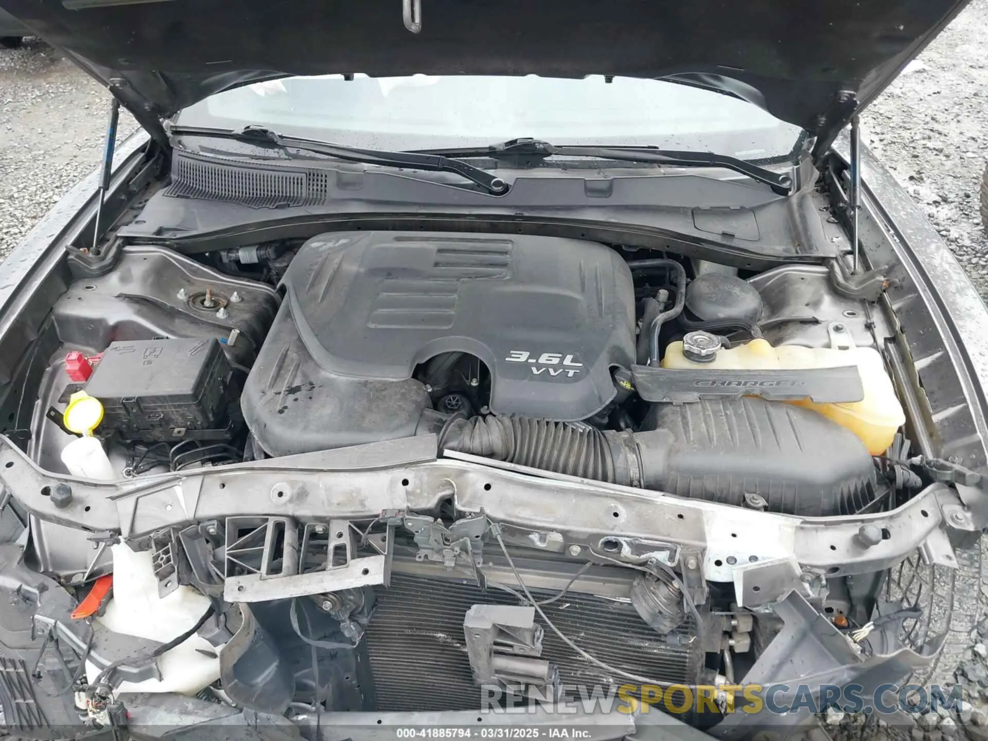 10 Photograph of a damaged car 2C3CDXHG1KH714119 DODGE CHARGER 2019