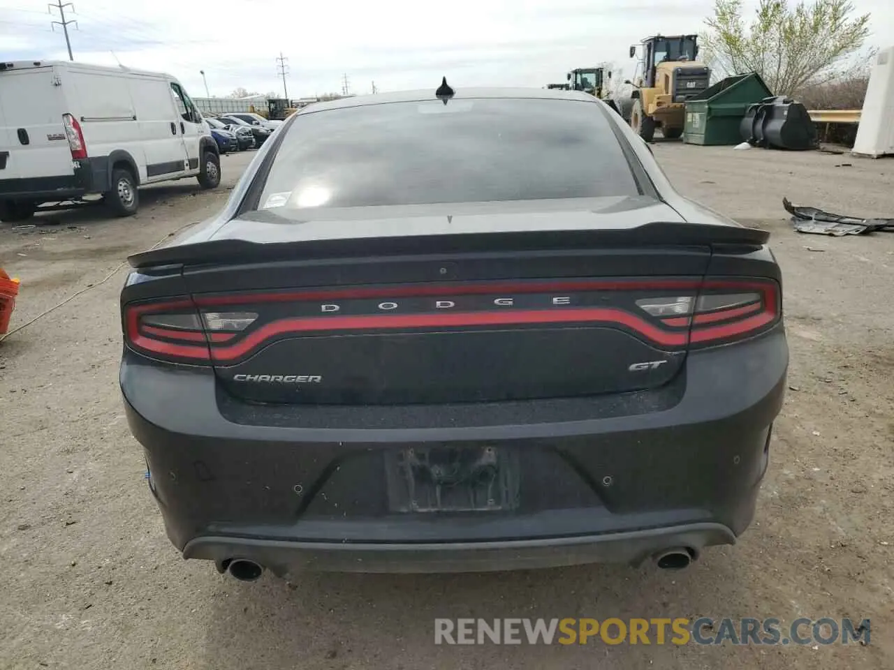 6 Photograph of a damaged car 2C3CDXHG2KH567146 DODGE CHARGER 2019