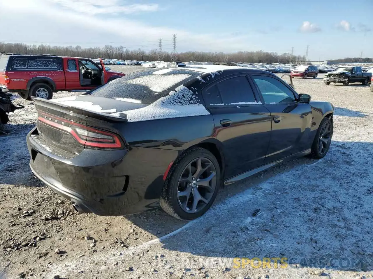 3 Photograph of a damaged car 2C3CDXHG2KH567809 DODGE CHARGER 2019